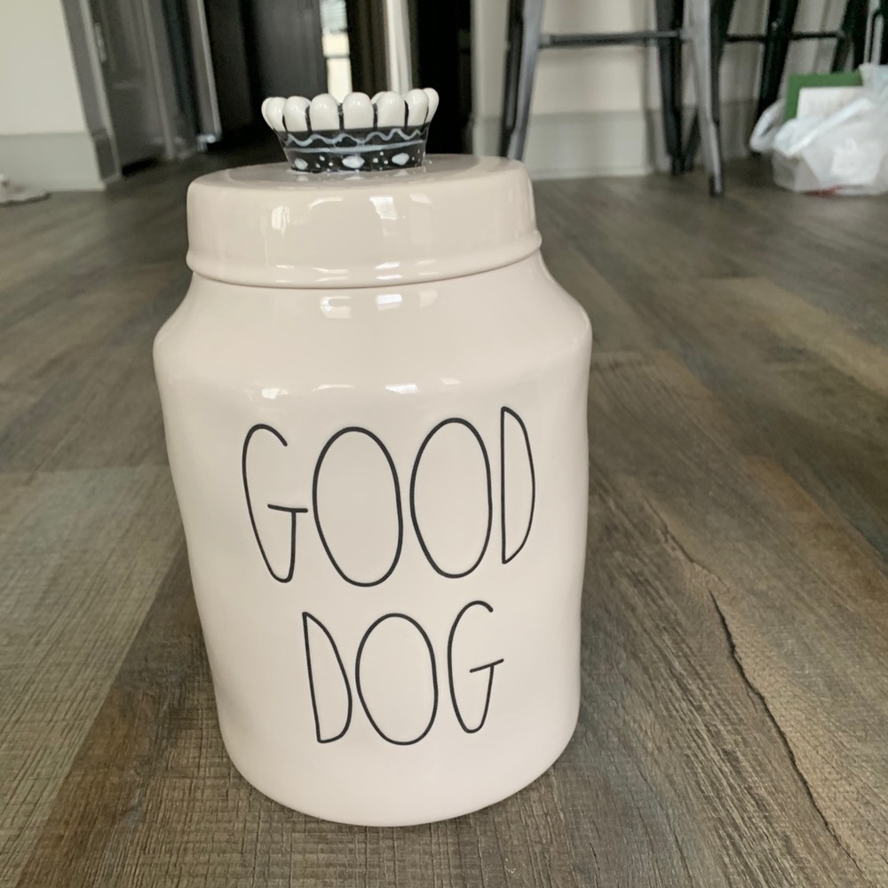 Rae Dunn good dog canister